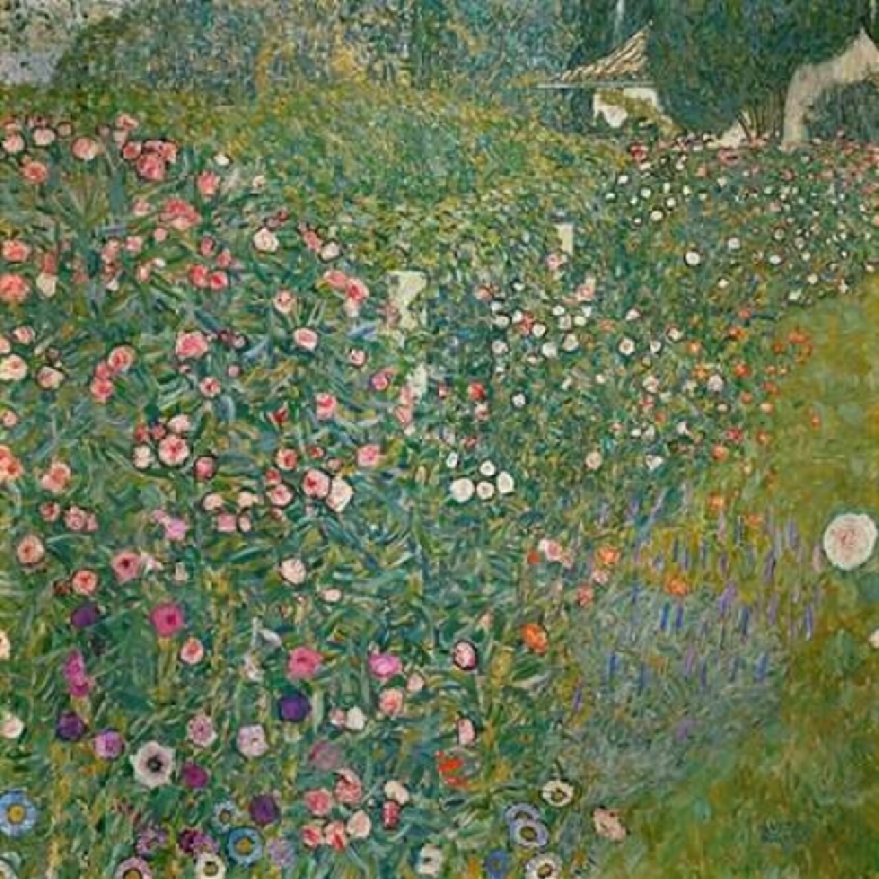 Italian Garden Landscape Poster Print by Gustav Klimt - Item # VARPDX1GK3025